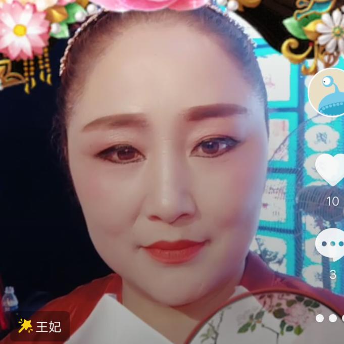 快乐走四方清音戏演员陆桂霞