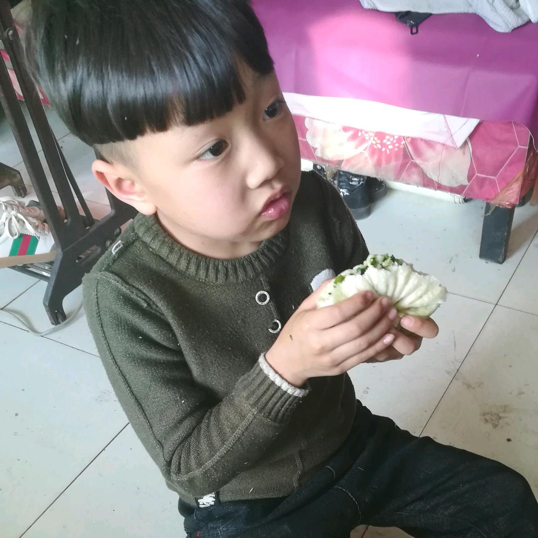 淡然一笑