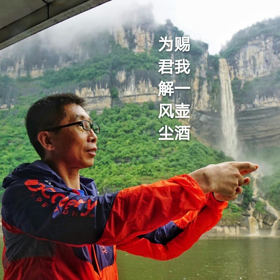 强风（手机拍摄）