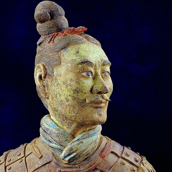 奔跑的兵马俑