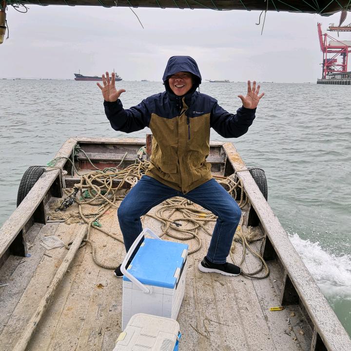 老潘悠闲海钓