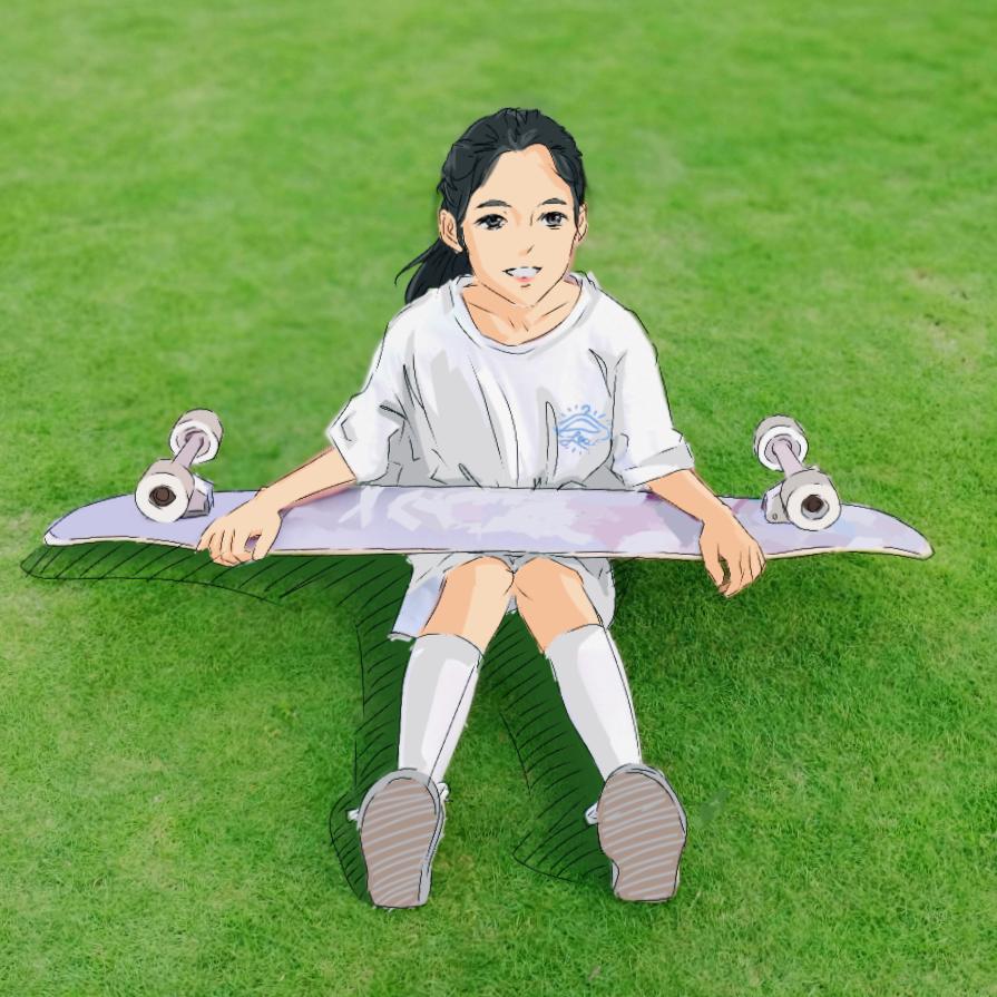 馨馨和朵朵的长板Vlog 🇨🇳