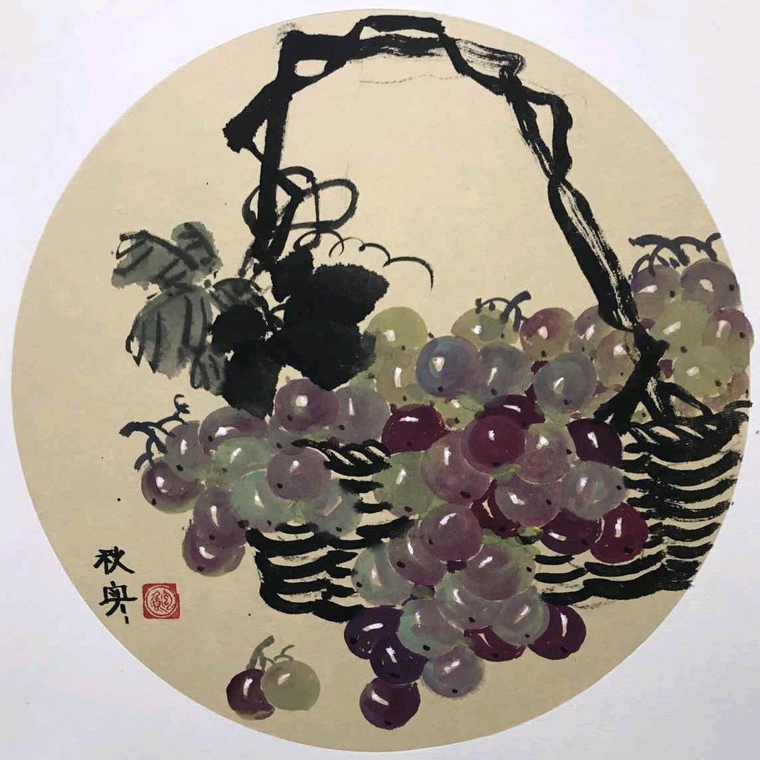 快乐写意花鸟画
