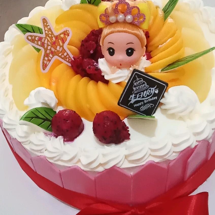 蝶舞长发蛋糕超市9728