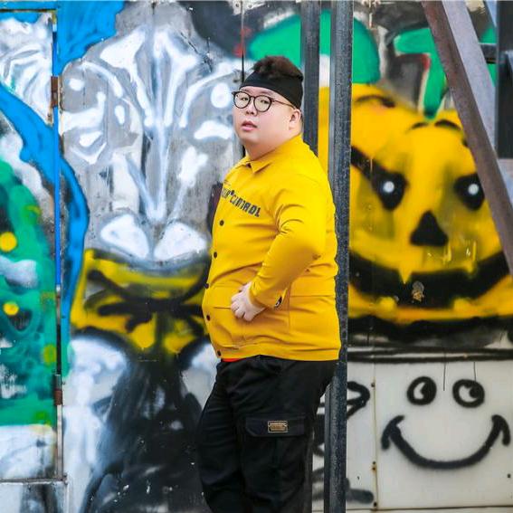 帅胖胖大码男装穿搭