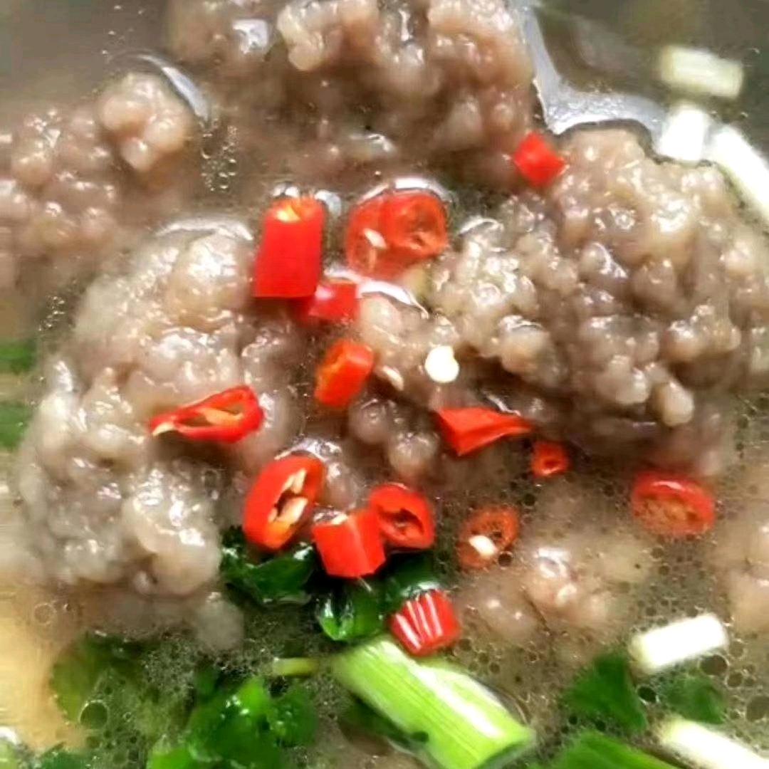 买六妞酥肉丸子