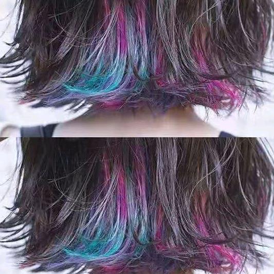 新密名发世家风格造型