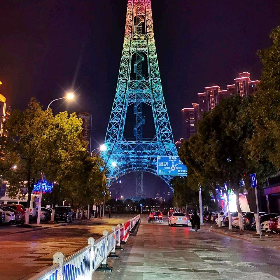 一樹桃花壓海棠