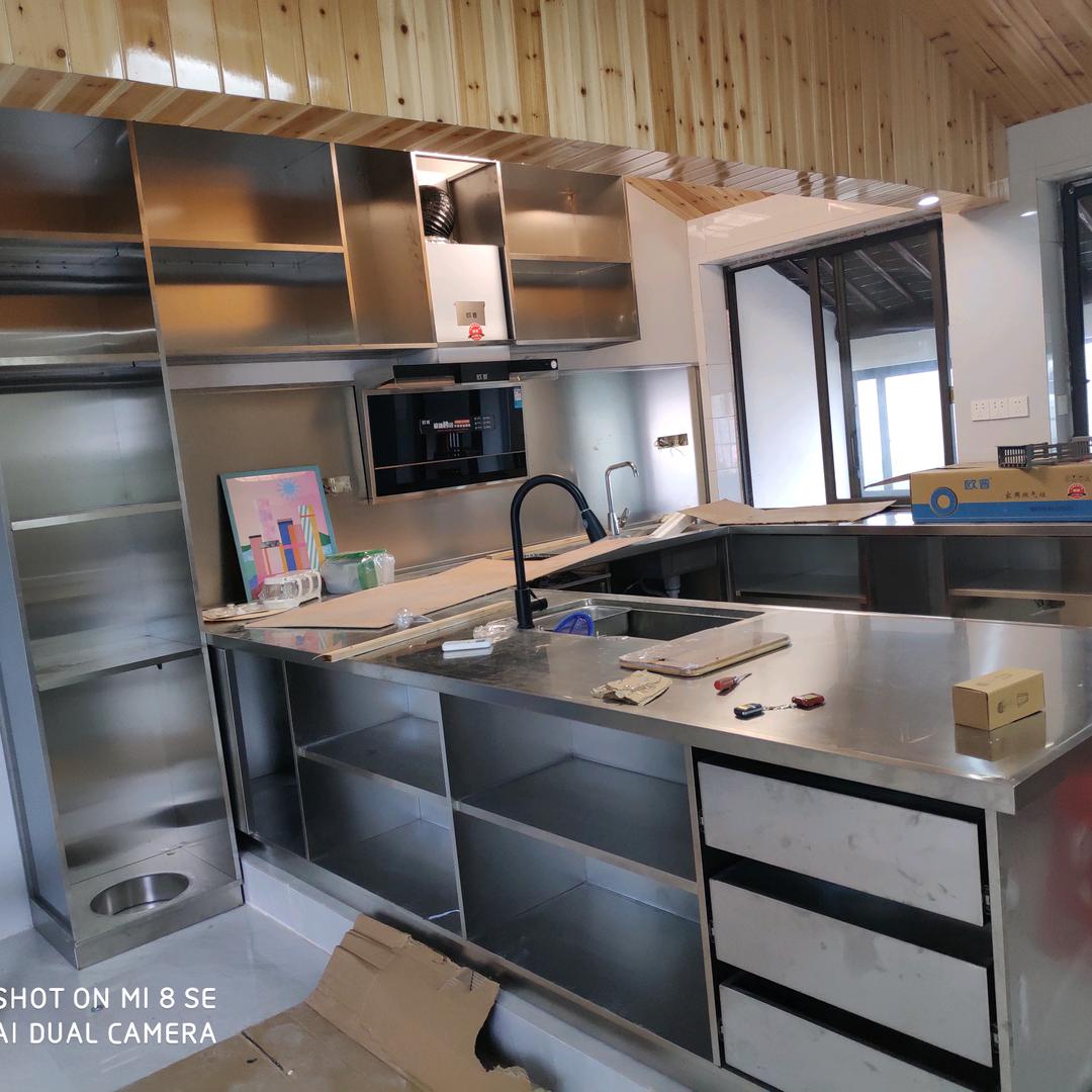 不锈钢橱柜制作