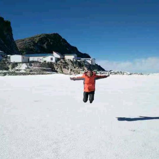 太白山大爷海最高处接待