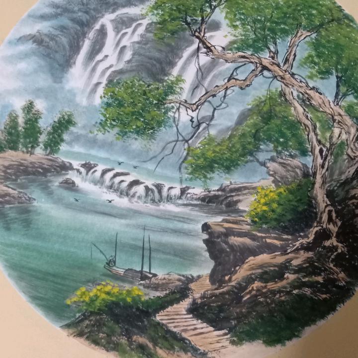 国画山水，称心画廊