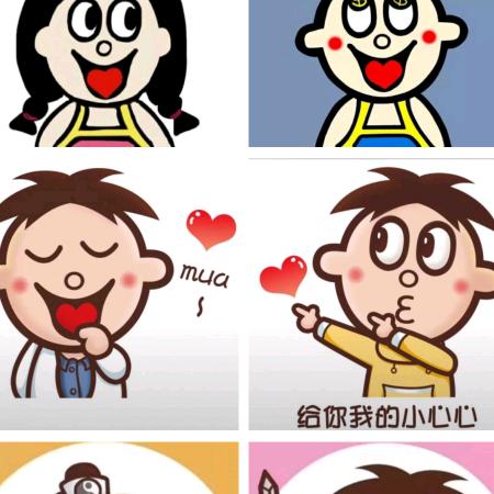 有五个小可爱啊😁