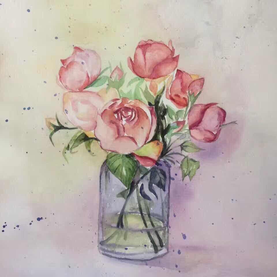 水，