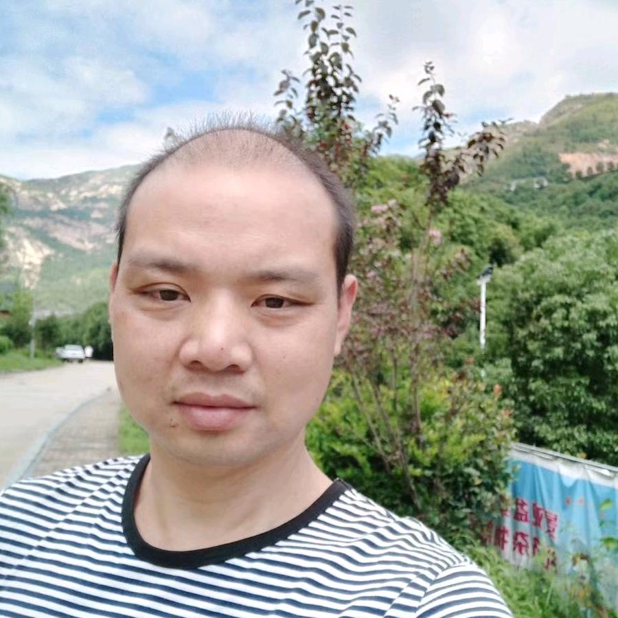 我的快乐就是想你。