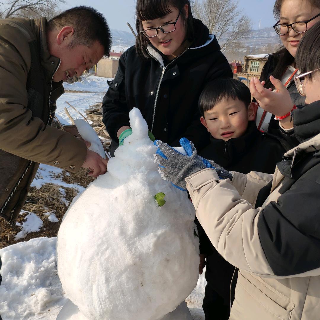 堆雪人