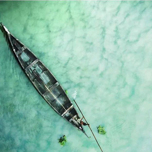 舟上行（顺水顺行）