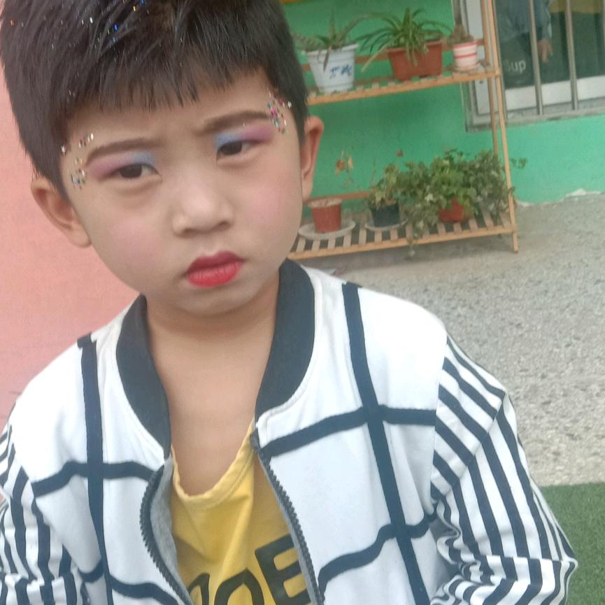 溫馨的一家人