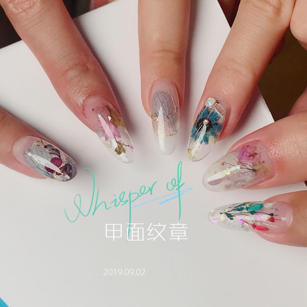广州甲面纹章美甲批发培训