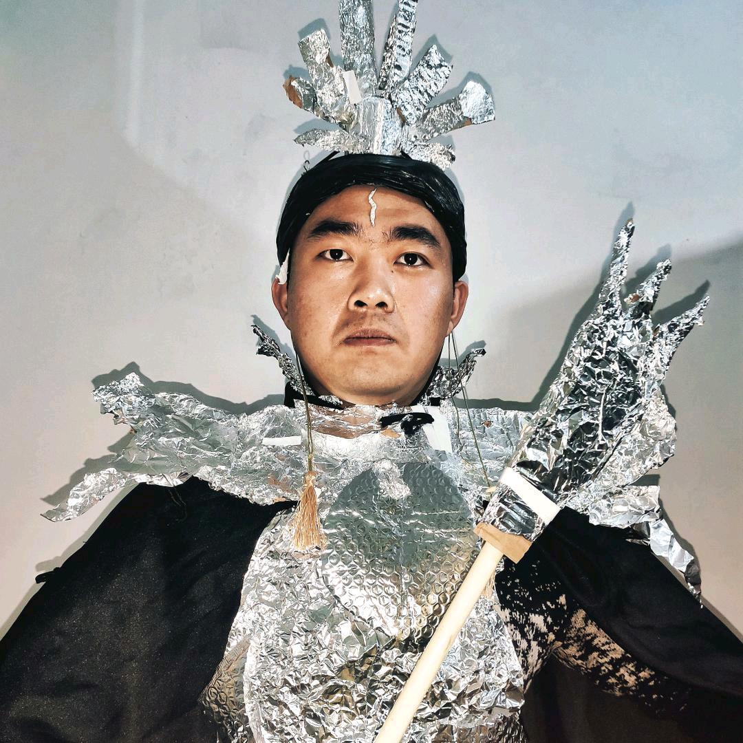 模仿泥石刘