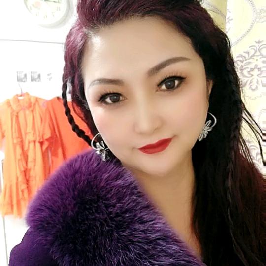 北方紫色大码女装