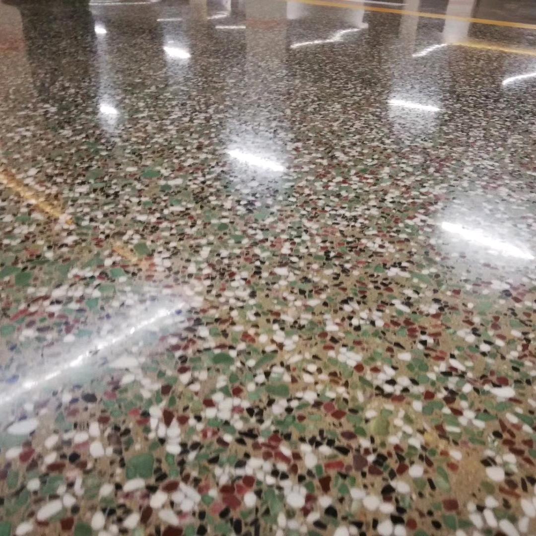 地平磨石施工