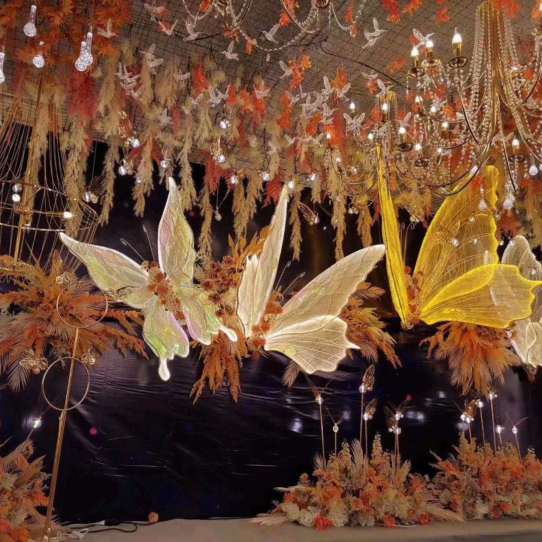 婚礼堂婚庆仿真花工厂直销