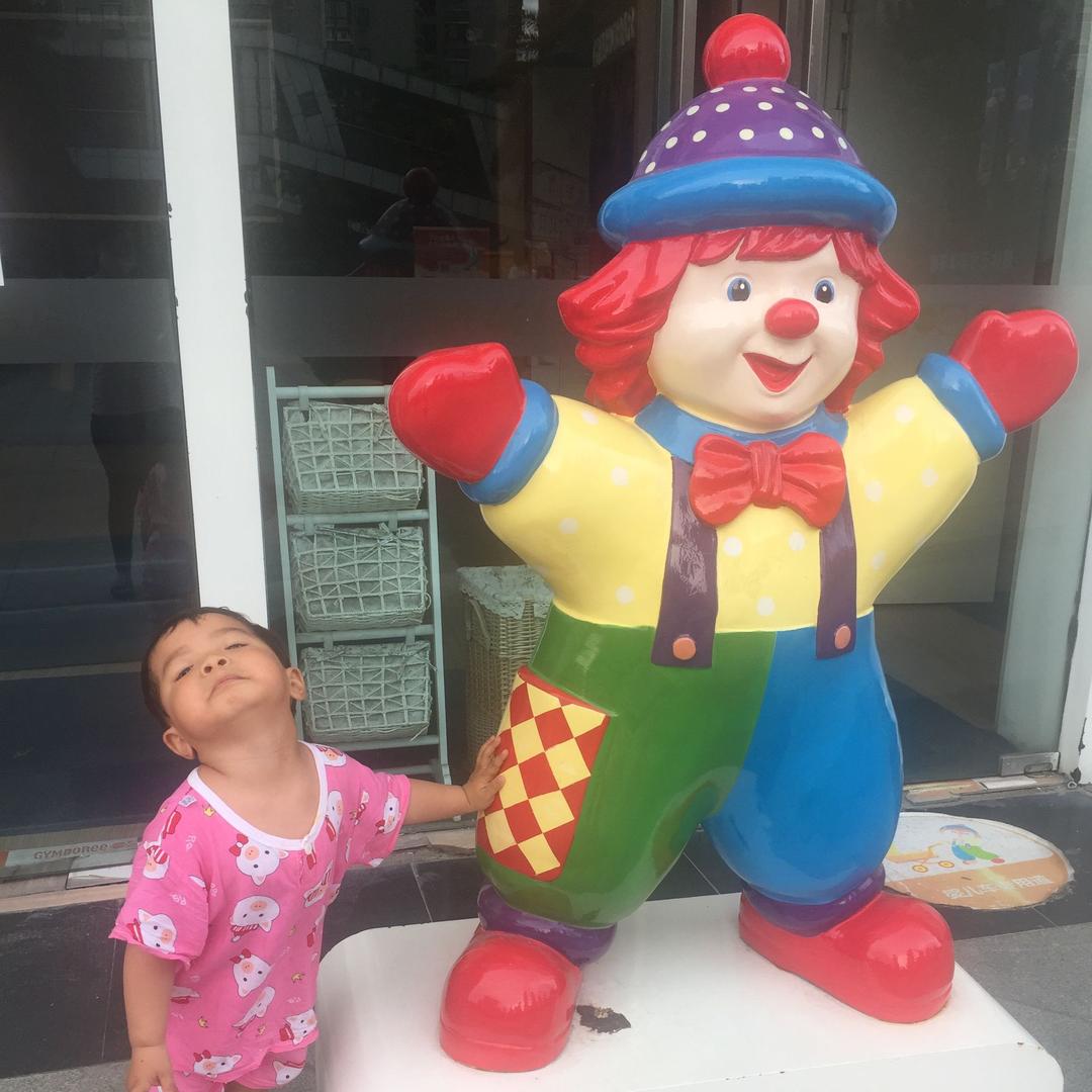 一家五口的生活