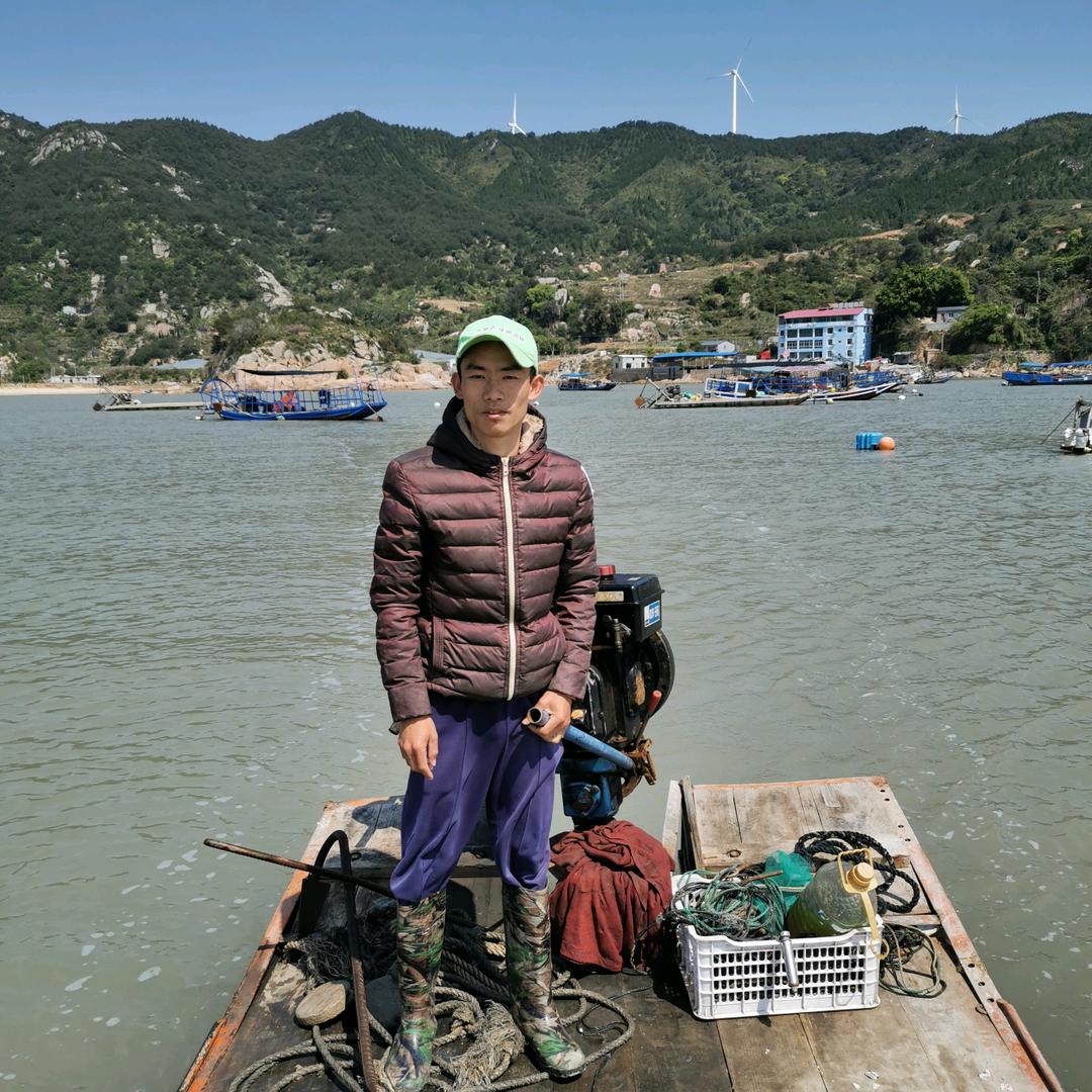 在霞浦赶海的阿呆