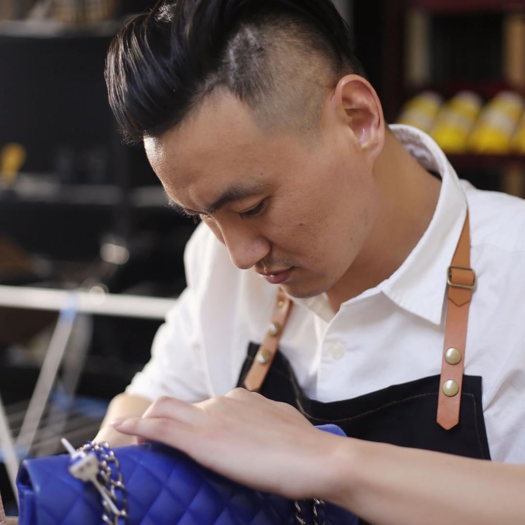 莱社悦皮具维修保养培训