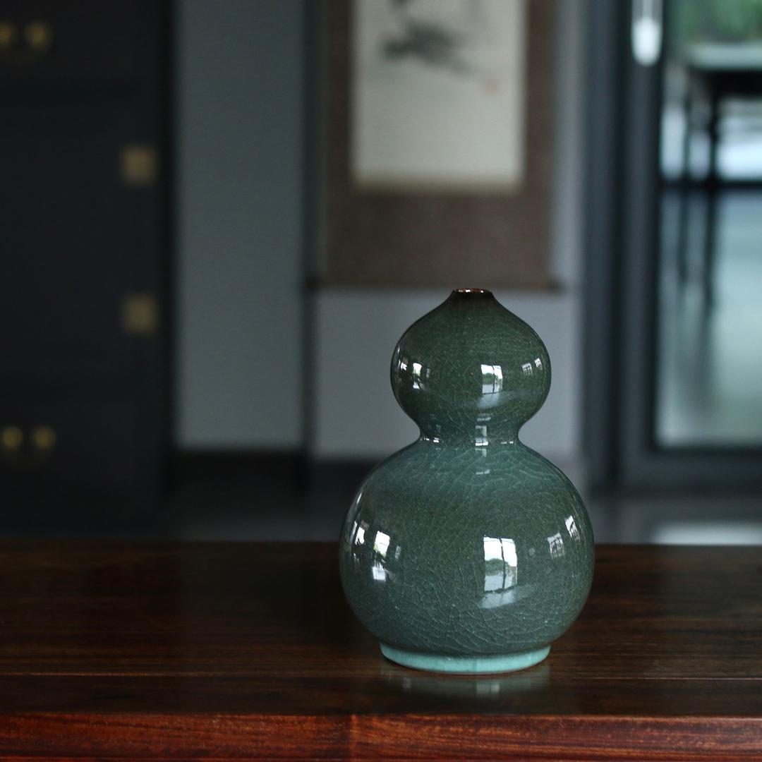 龙鳞阁青瓷茶器
