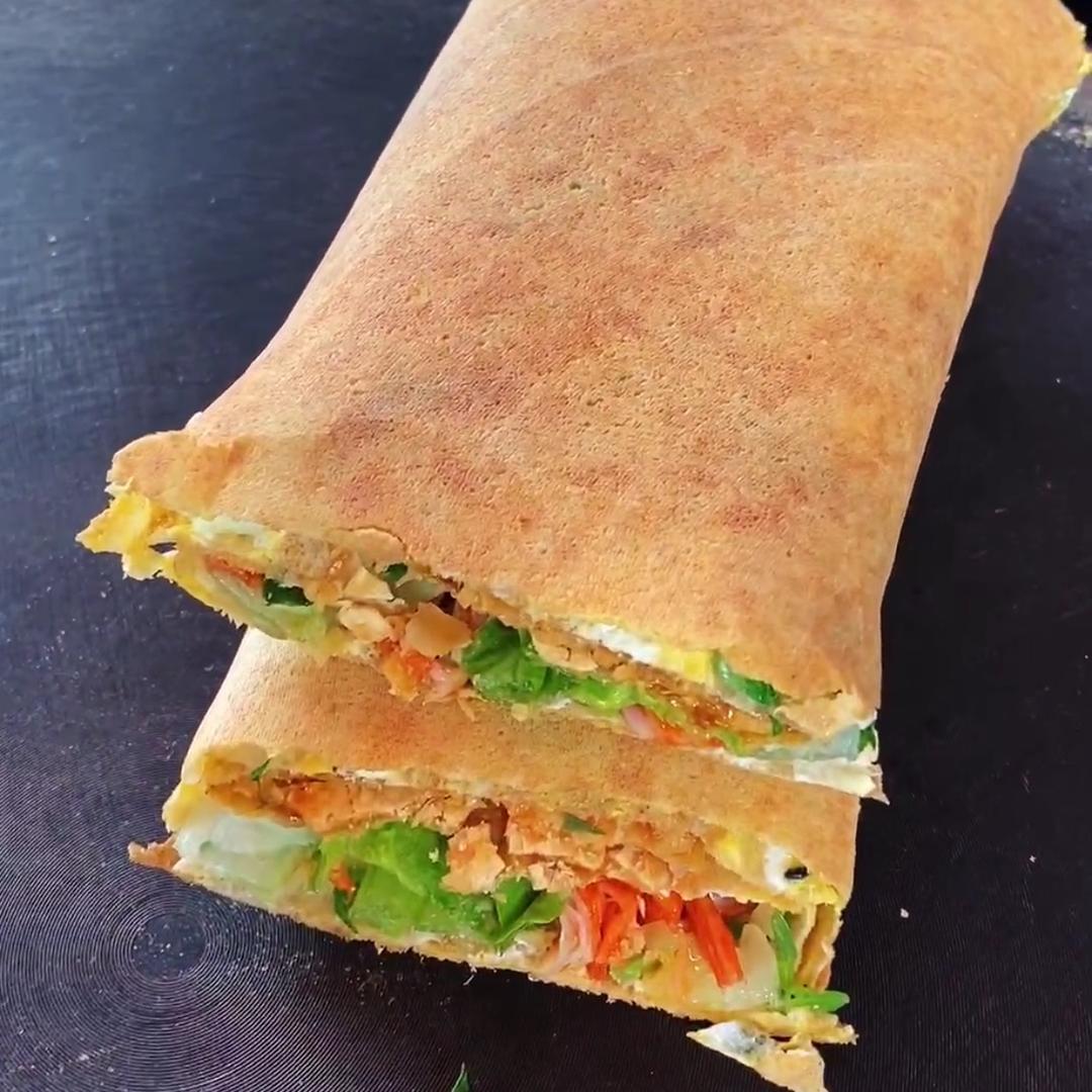 阳哥杂粮煎饼 营养粥