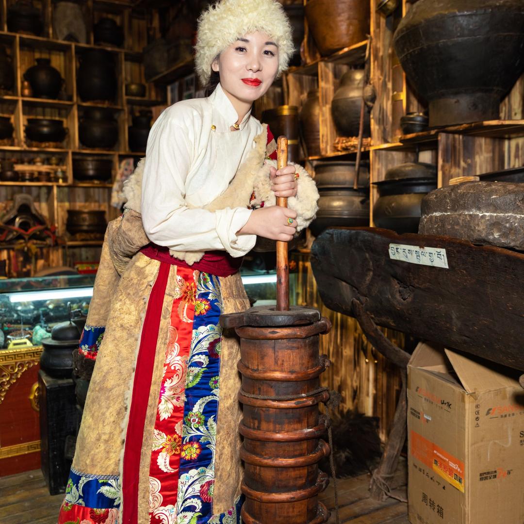 一个很哇塞的姑娘