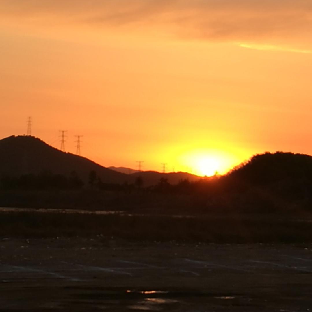 我站在阳光下