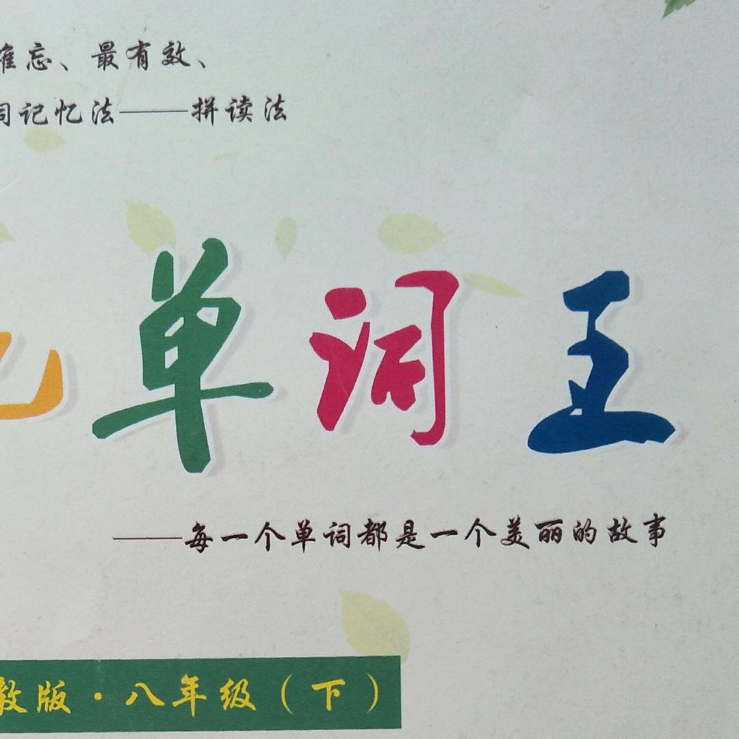 拼记单词王新民