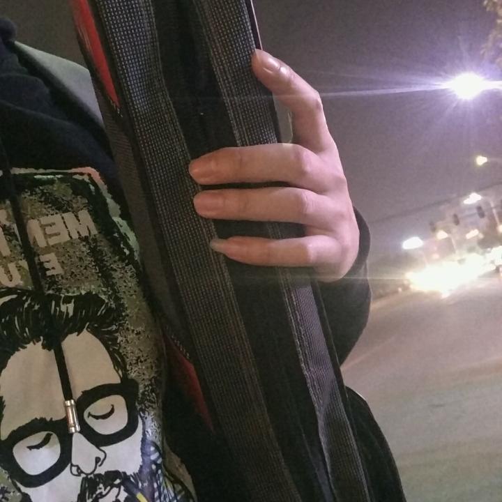 胖了的阿吉。