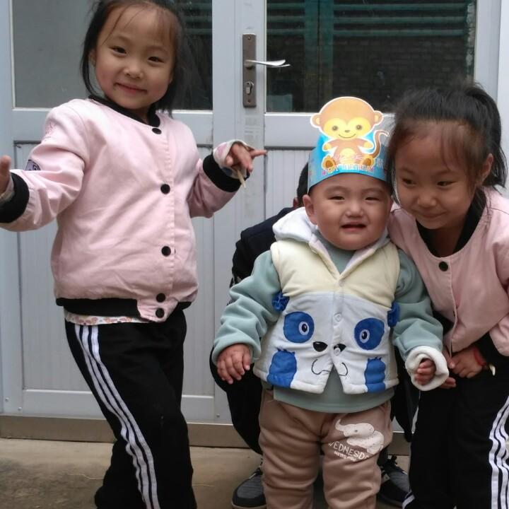 我在
