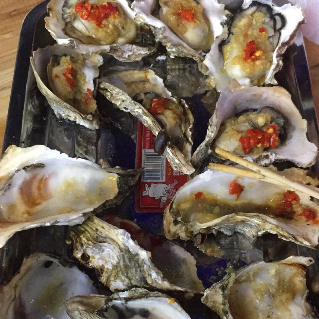 生蚝扇贝