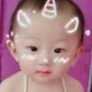 可爱的美琪和姥姥