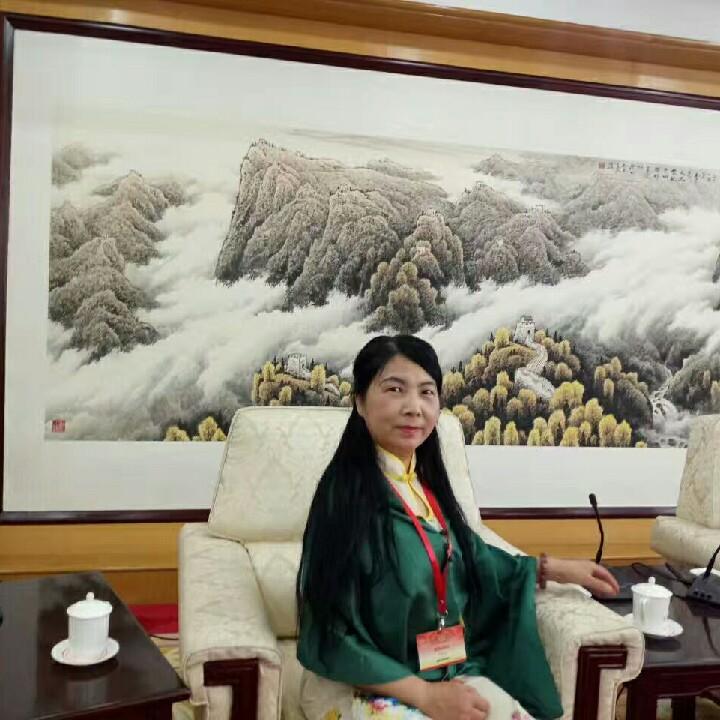 刘若珍山水国画