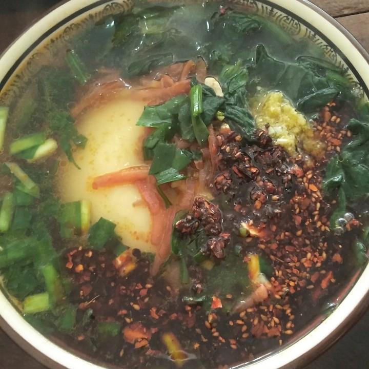 一道巷鲜味搅团