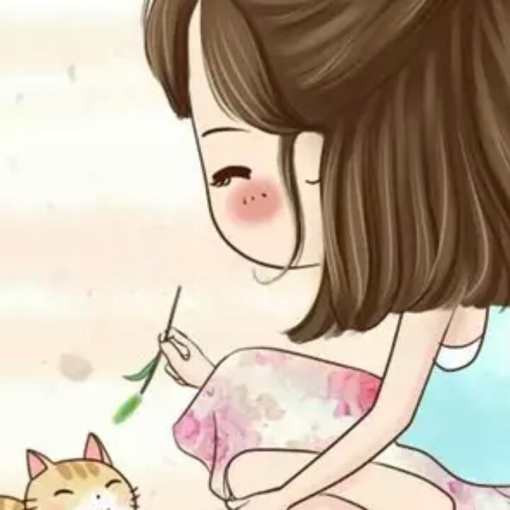 可爱的小白兔