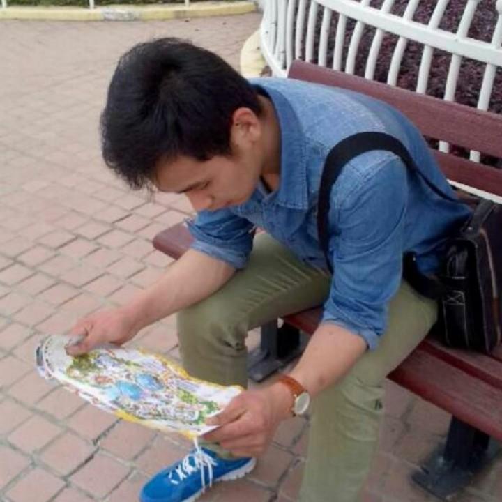 抬头就是阳光