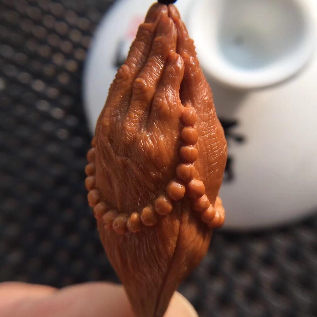 喜琢核桃雕刻古朴