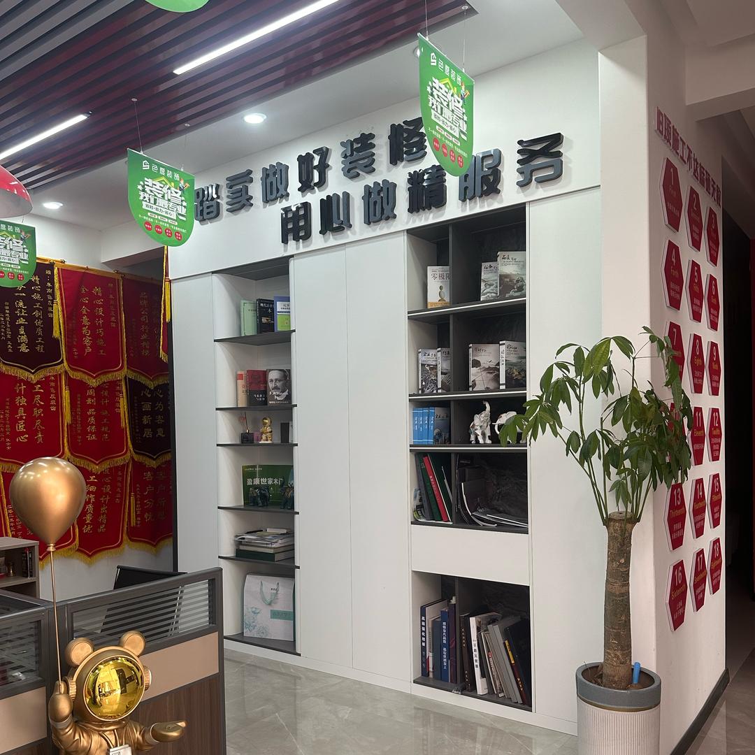 阜南色度装饰—工地施工