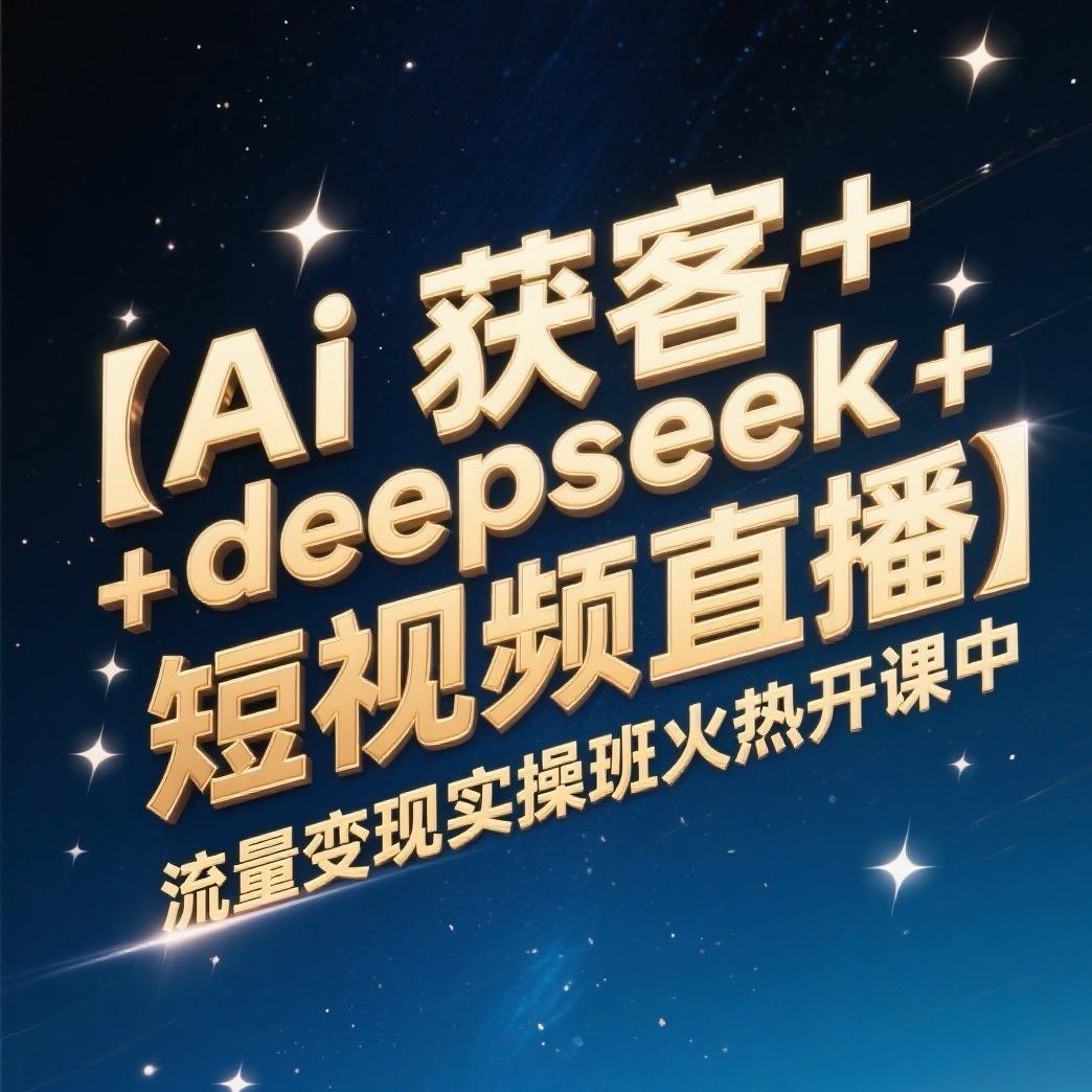 AI获客短视频直播流量变现