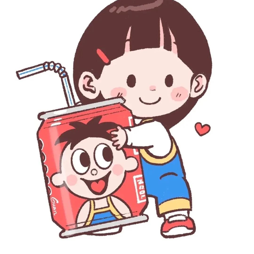 偷喝旺仔