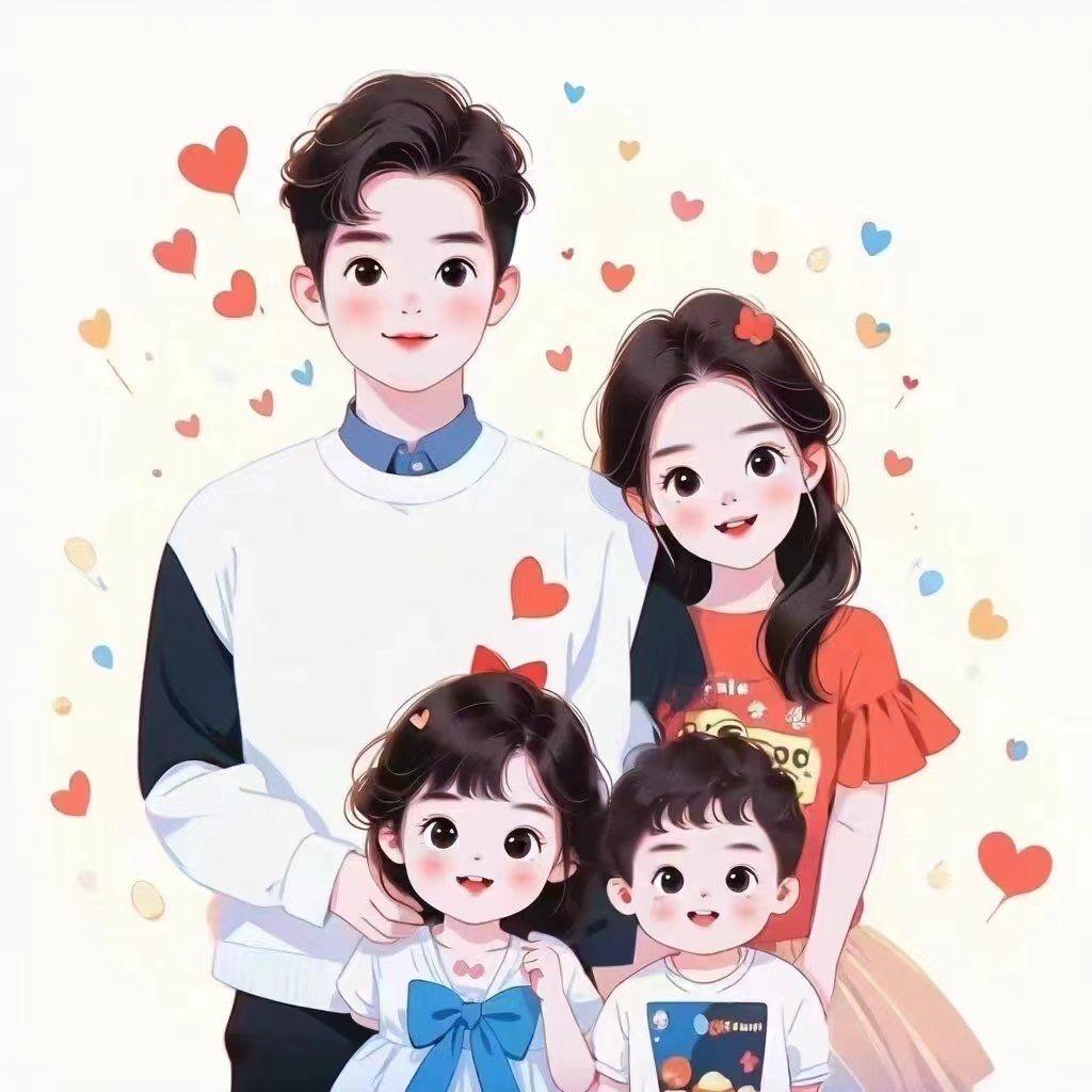 幸福开心一家人