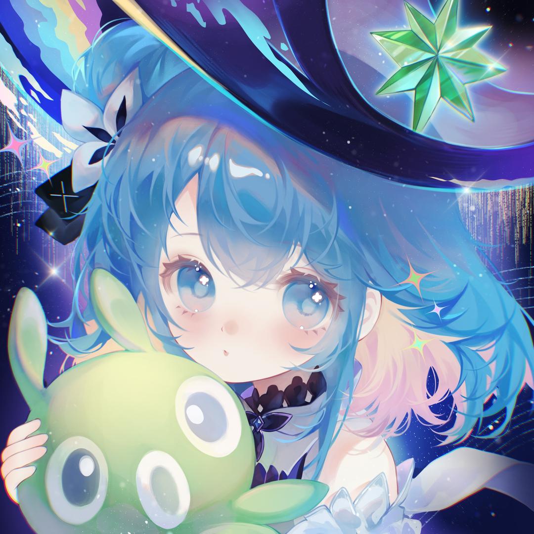 浅灰蓝美术