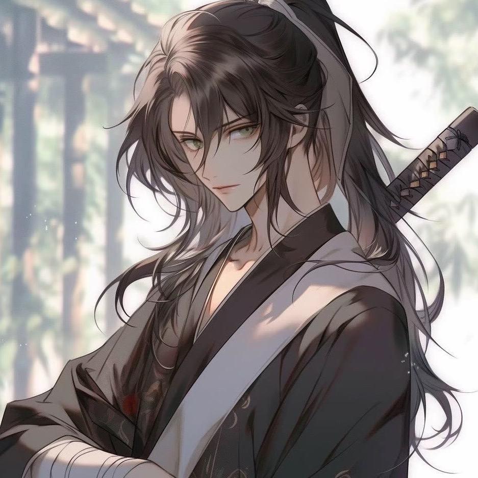 一个帅气的男人