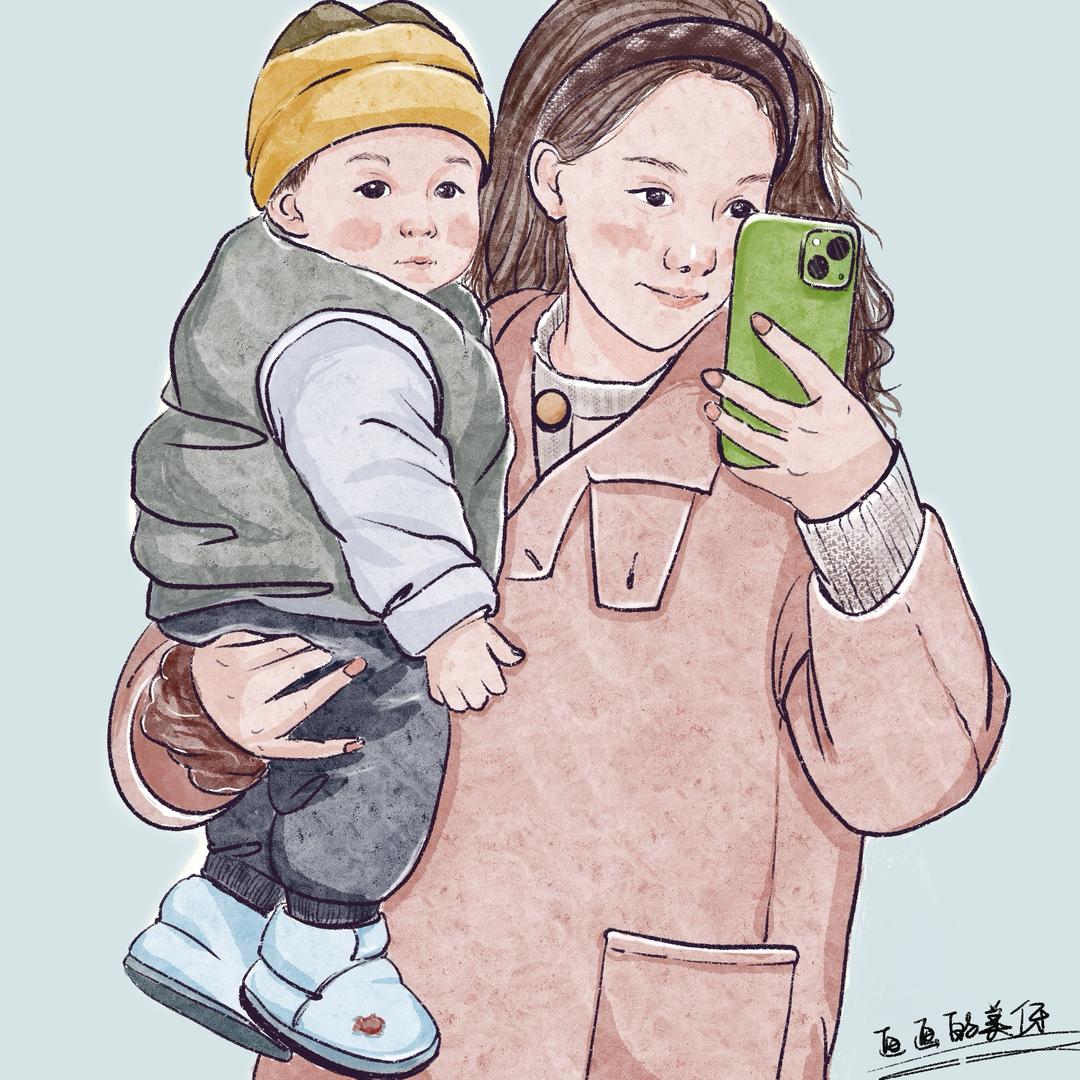画画的美伢